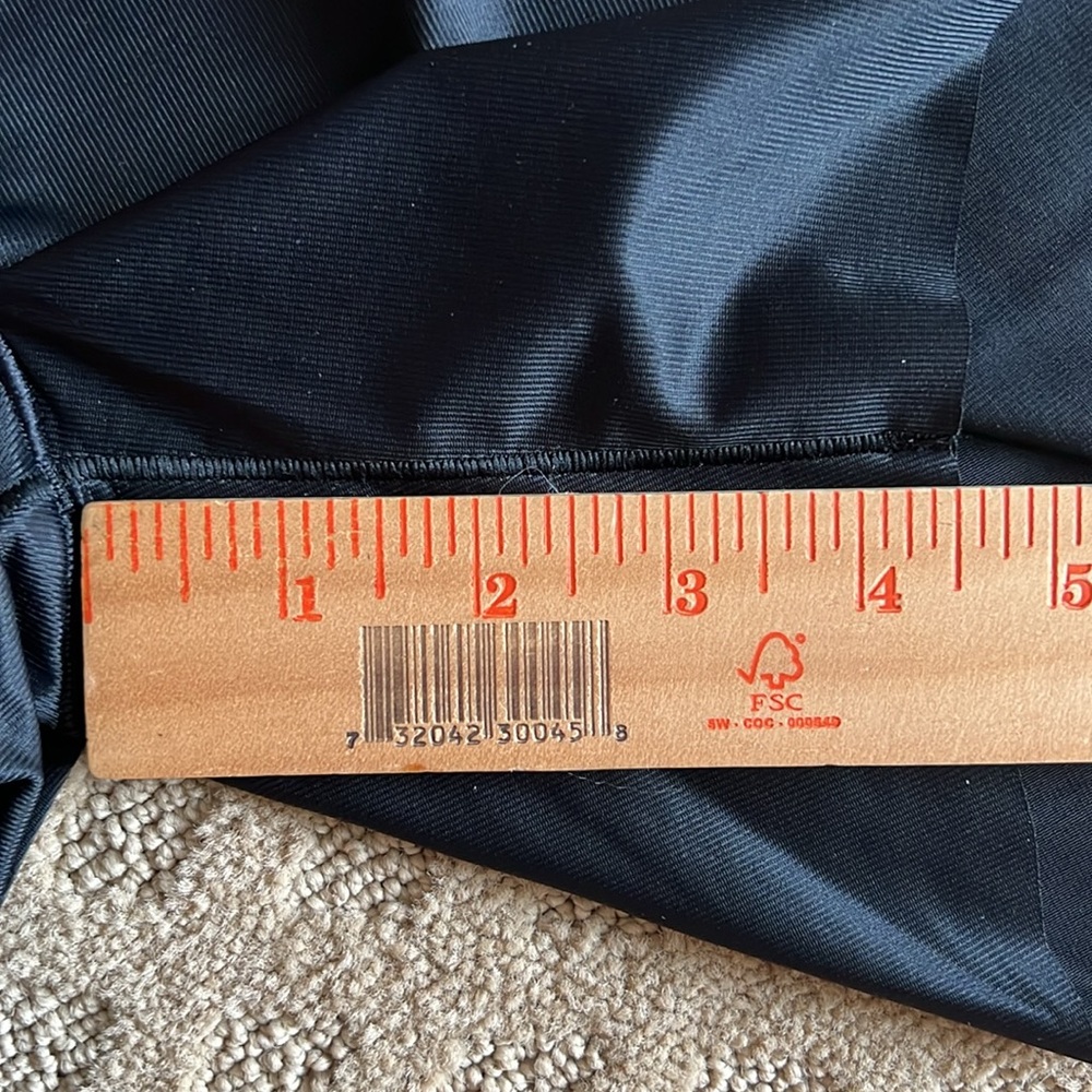 NWT SPANX Black and White Plaid Mini Wrap Ponte Skirt Skort Sz M - Picture 9 of 9